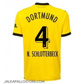 Borussia Dortmund Nico Schlotterbeck #4 Kotipaita 2023-24 Lyhythihainen
